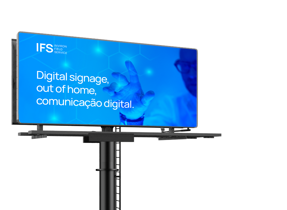 +20 anos de experiência em serviços para Digital Signage